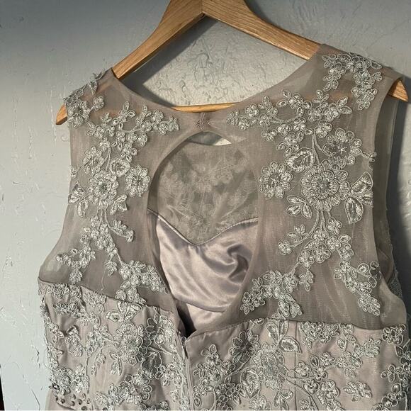 Charming Lace Tulle Fairy Mini Dress in Soft Pink Balletcore Ballet Core sz 12 - Picture 6 of 11